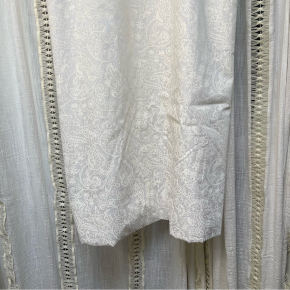 Vintage Lilly Pulitzer 60s/70s White Cutout Embroidered Bridal Midi Dress 10/12 - Picture 7 of 10